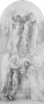 Angel Sealing The Servants Of God John LaFarge Oil Paintings